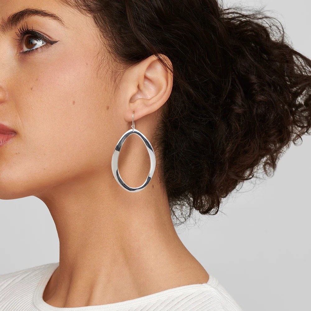 Ippolita Wavy Oval Drop Earrings